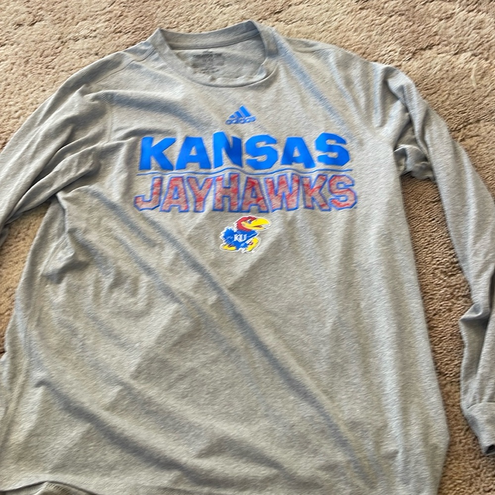 Kansas Jayhawks performance tee
